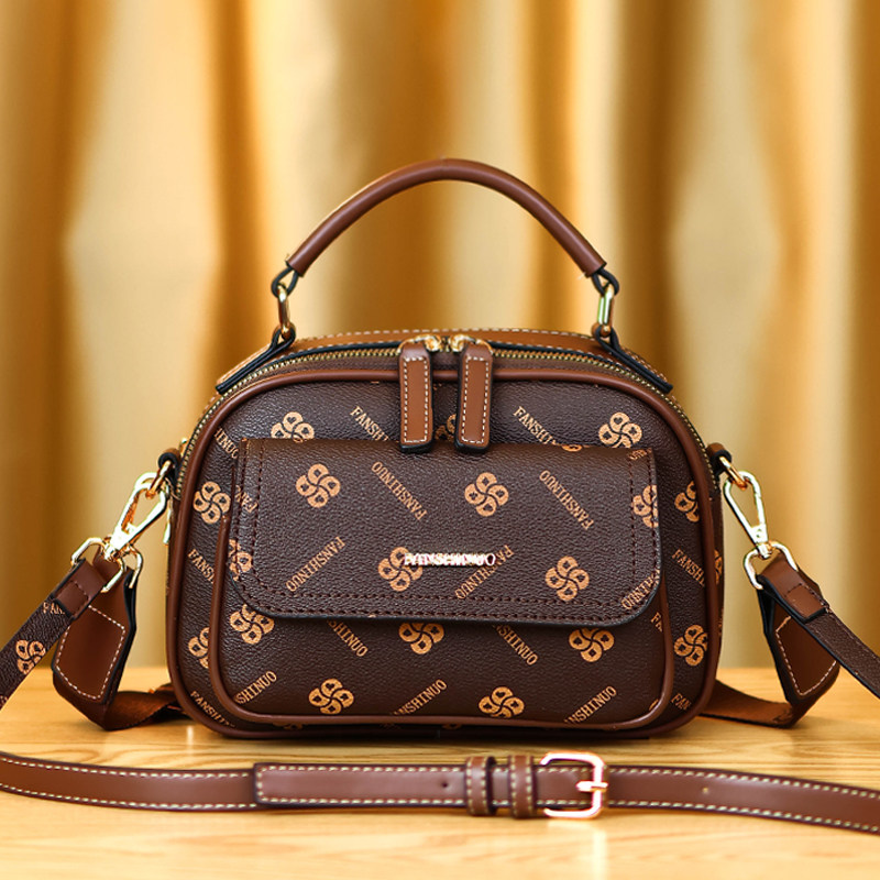 包包女包2025新款中年妈妈高级感女士手提包老花单肩斜挎包小方包,淘宝优惠券,粉丝福利购,淘宝优惠卷