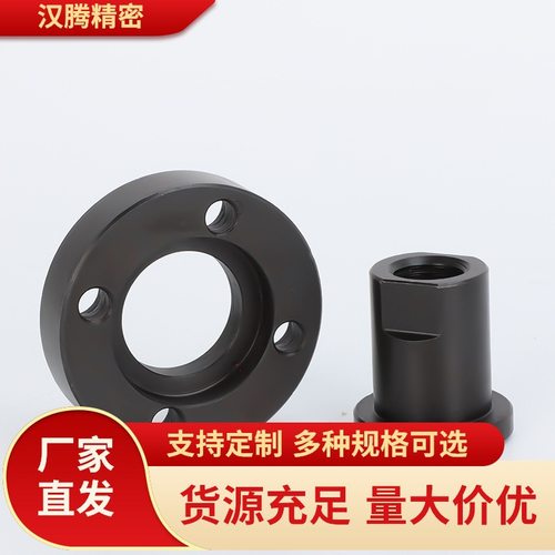 WHL01圆形标准法兰浮动接头FJAZ平型气缸连接件标准型浮动接头 - 图2