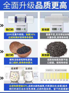 适配海尔施特劳斯HSNF-1500P2(400)净水器纳滤膜PP棉活性炭家用