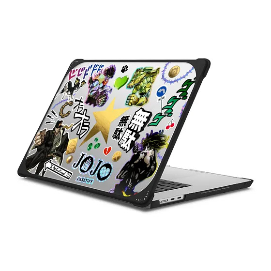 JoJo的奇妙冒险联名CASETiFY适用苹果MacBook Pro13/14/15/16寸电脑笔记本保护壳2021-2024款M2/M1套Air限量 - 图3