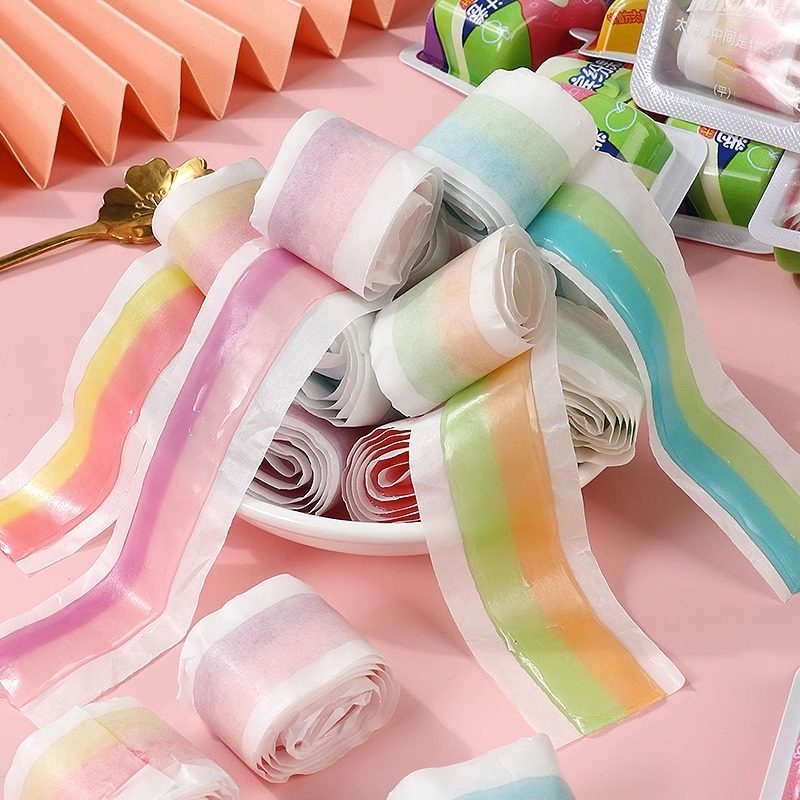 啵尼猪果汁卷软糖200g水果味彩虹卷糖qq橡皮糖怀旧儿童糖果小零食,淘宝优惠券,粉丝福利购,淘宝优惠卷