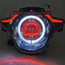 Suitable for application to usr125 headlight assembly USR retrofit sea 5LED Double light lens Angels Devil Eye xenon