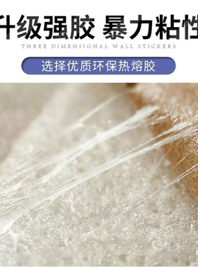 彩宸客厅餐厅加厚超粘墙贴