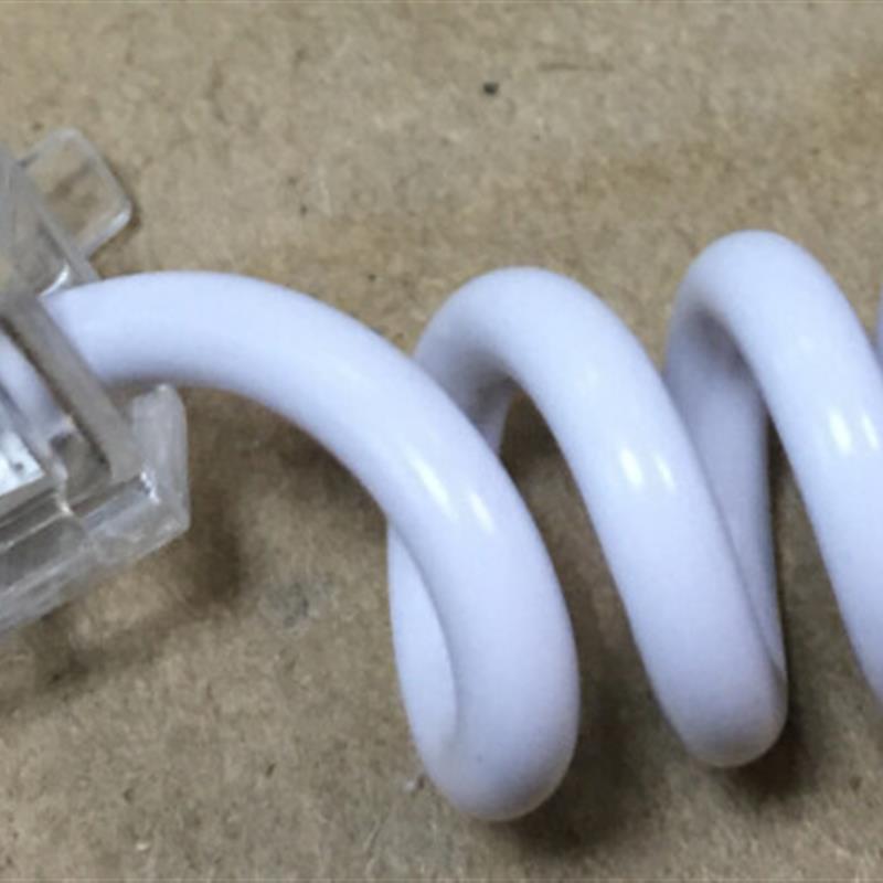 二芯电话线 2芯4芯电话线纯铜RJ11全铜包铝电话线 一卷100米200米 - 图2