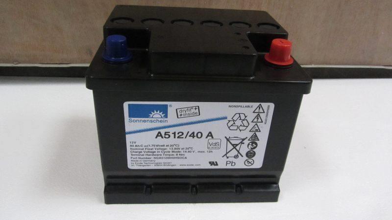 德国蓄电池A512/55A 12v55AH原装进口质保三年直流屏UPS专用 - 图2
