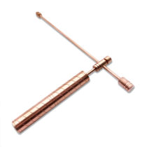 Linbao Dei Red Copper Red Bronze Hunter Gauge Probe Rod Test Energy Detection Instrument Assistant Compass Seeking Dragon Spot Red Copper