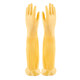 Pull back dishwashing gloves extra long reverse fold water barrier