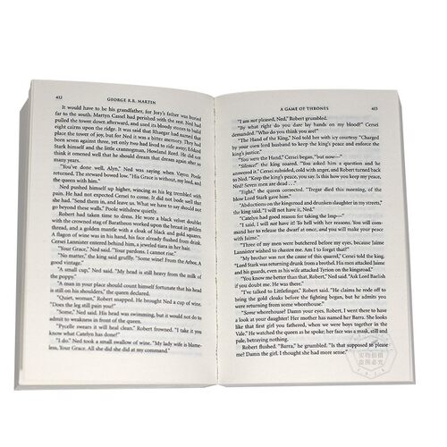 现货 英文原版 权力的游戏 冰与火之歌1 A Game of Thrones: Book 1 of a Song of Ice and Fire 9780007448036 - 图1