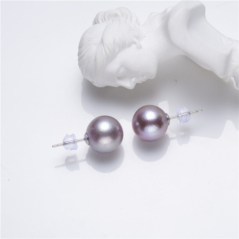 Audrey PearlS925银淡水珍珠耳饰11mm V201-D424,淘宝优惠券,粉丝福利购,淘宝优惠卷