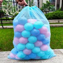 Marine ball cashier bag Popo ball containing basket washing mesh pocket oversized toy cashier bag mesh breathable white bag