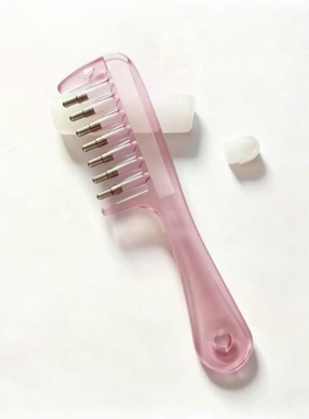 头皮上药梳米诺导液神器生发精油涂抹器头部按摩梳固发液精准给药