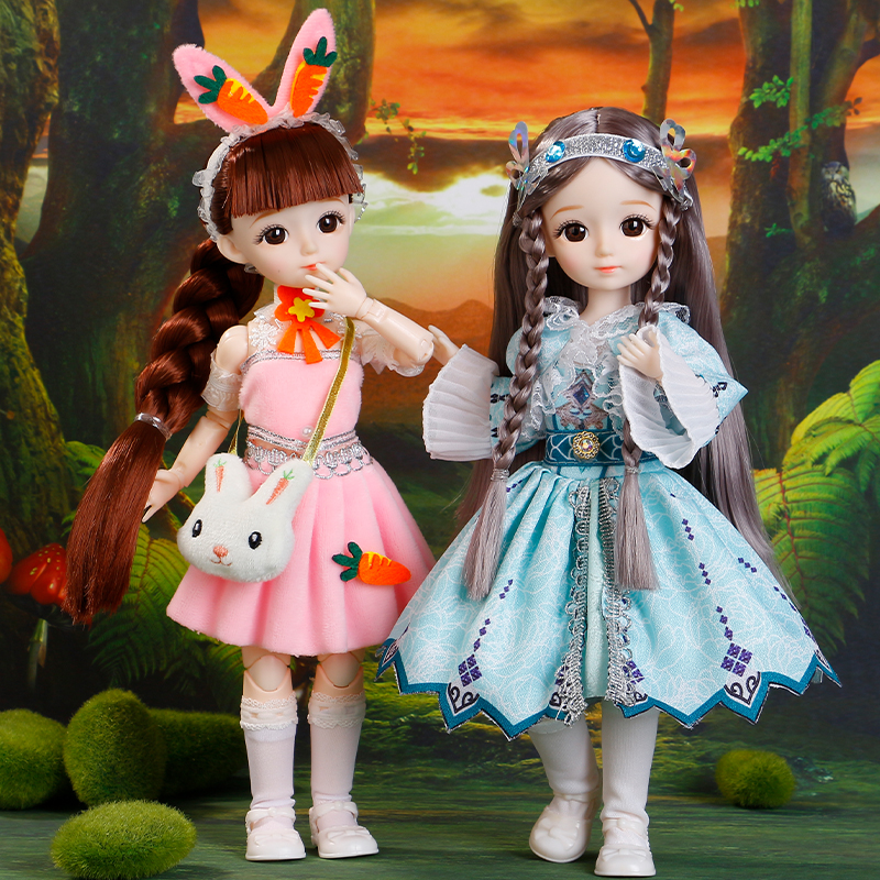厘米卡芭尔比洋娃娃女孩公主玩具斗罗大陆系列分BJD多关节玩偶-图2