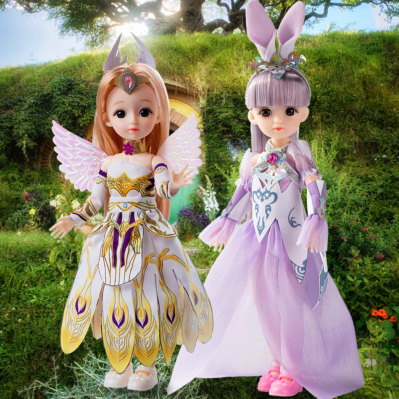 厘米卡芭尔比洋娃娃女孩公主玩具斗罗大陆系列分BJD多关节玩偶-图0