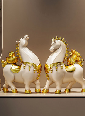 2026马年新年吉祥物桌面摆件送客户送领导公司办公室装饰开业礼品