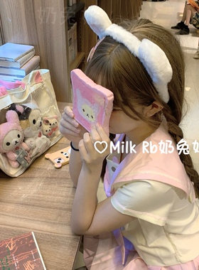 奶兔姬*小奶熊/ 日系可爱小熊发箍Lolita少女头饰软妹轻松熊头饰
