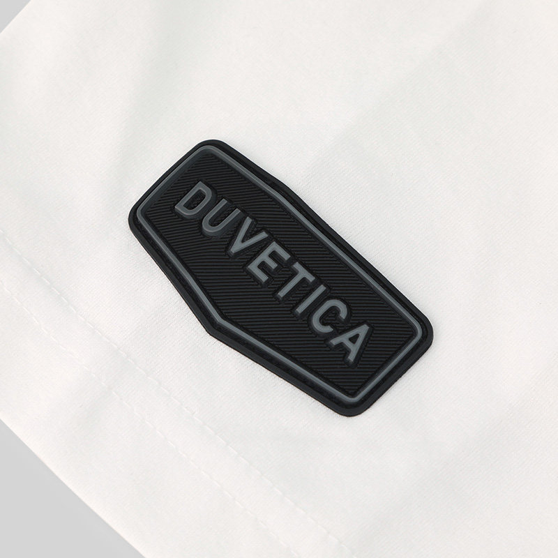 DUVETICA 春夏户外运动透汽男女情侣LOGO标识T恤 VXRSF0343,淘宝优惠券,粉丝福利购,淘宝优惠卷