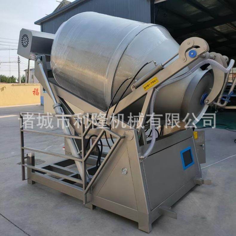 无骨鸡爪真空滚揉机全自动大型牛羊肉腌制机器生鲜肉真空入味设备,淘宝优惠券,粉丝福利购,淘宝优惠卷