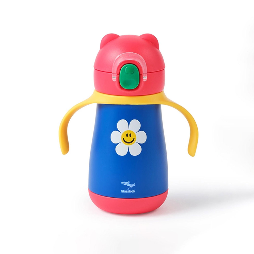 Glasslock&wigglewiggle联名儿童保温杯吸管直饮水杯幼儿园水壶,淘宝优惠券,粉丝福利购,淘宝优惠卷