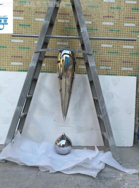 酒店大堂大水型落地滴别墅板装饰品样售楼处64585抽象房吊饰玻璃