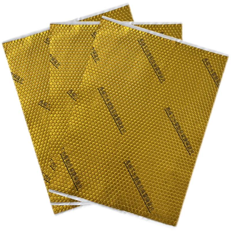 下水管隔音棉卫生间包下水管道阻尼片厕所自粘排水管消音吸音材料 - 图3