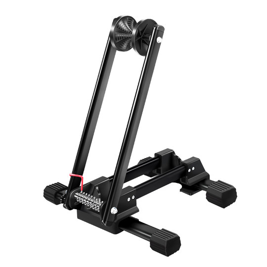 自行车停车架双杆公路山地车维修支撑架插入式折叠便携室内展示架