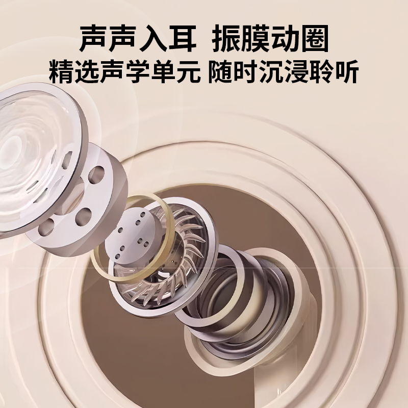 酷我音乐2024年新款蓝牙耳机无线迷你超长续航半入耳式手机通用