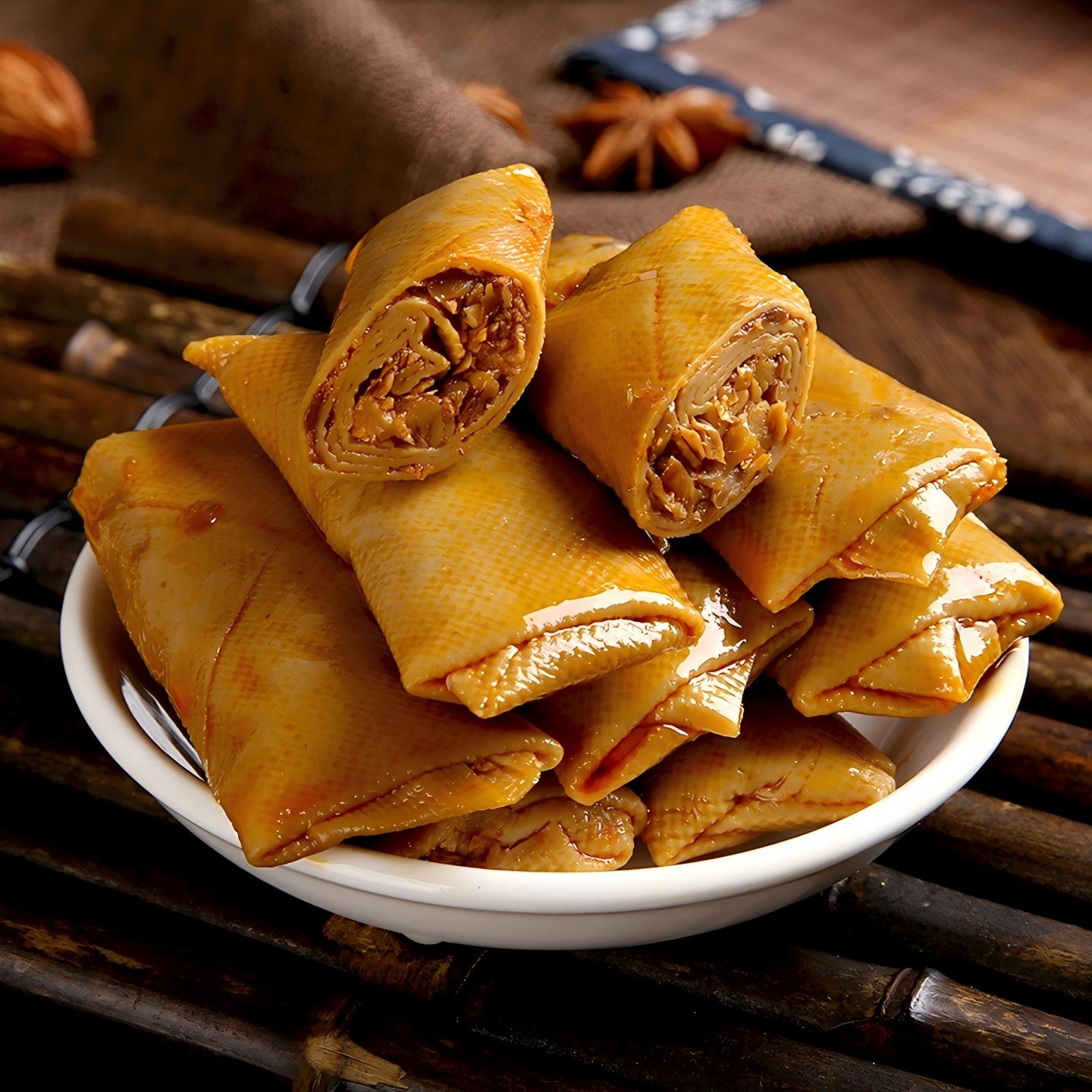 张飞豆干香菇夹心豆卷豆皮卷四川特产麻辣豆腐干休闲过年零食小吃,淘宝优惠券,粉丝福利购,淘宝优惠卷