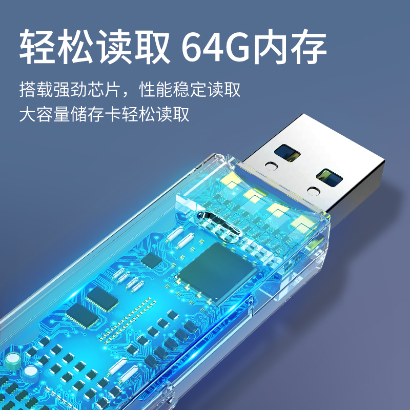 读卡器usb3.0高速多功能多合一sd内存卡tf转换器typec电脑插卡u盘一体otg车载通用适用于单反ccd相机华为手机 - 图2