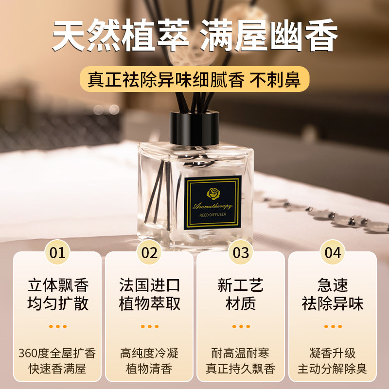 香薰家用室内持久栀子花精油酒店房间卧室卫生间香水厕所专用无火,淘宝优惠券,粉丝福利购,淘宝优惠卷