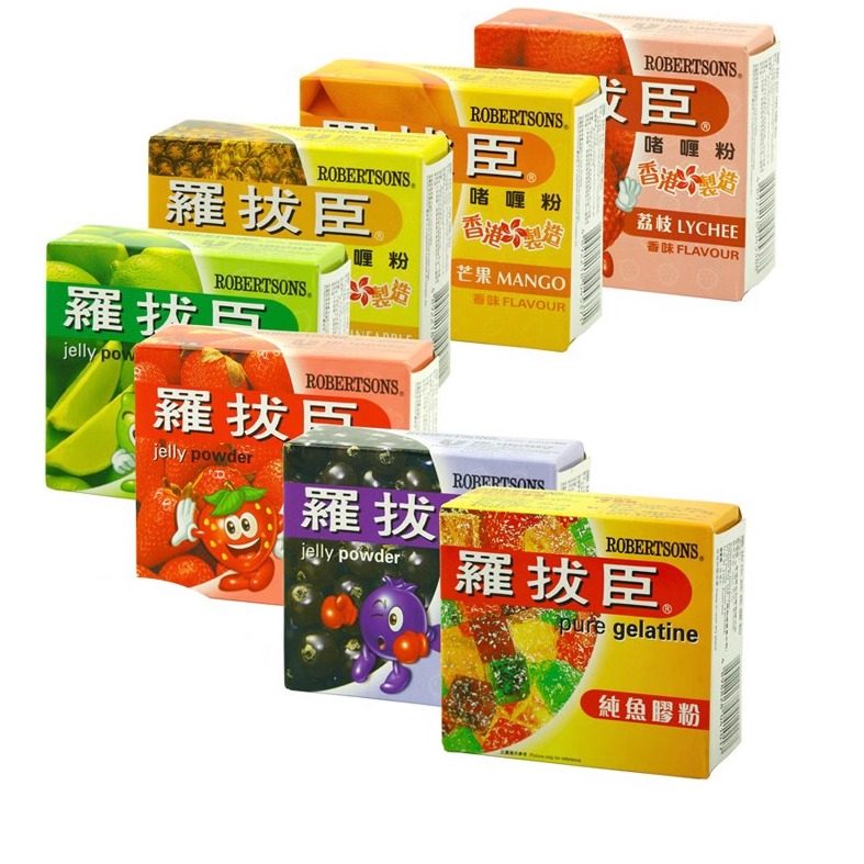 香港进口罗拔臣啫喱粉80g荔枝草莓黑加仑青柠味美味果冻布丁粉,淘宝优惠券,粉丝福利购,淘宝优惠卷