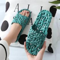 Bath-worn bottom with holes slippers sole with holes in slippers summer bathrooms leaking eyes with empty skewer shoes anti-slip