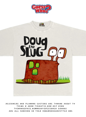 萬物All Nature 夏季新款艺术家系列蜗牛欧美小众休闲T恤短袖tee