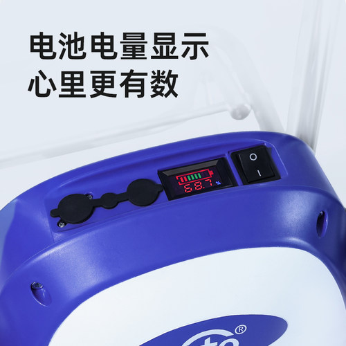 电动爬楼机购物车家用买菜车可折叠老年人爬楼梯便携小型手拉推车 - 图3