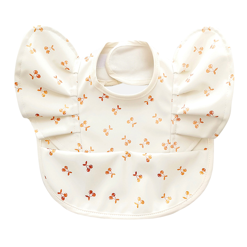 MoriBaby rice bag bib waterproof and easy to wash princess style