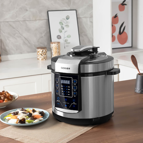 爱德6L电压力锅家用大容量316不锈钢内胆304智能4~8人多功能饭煲 - 图2