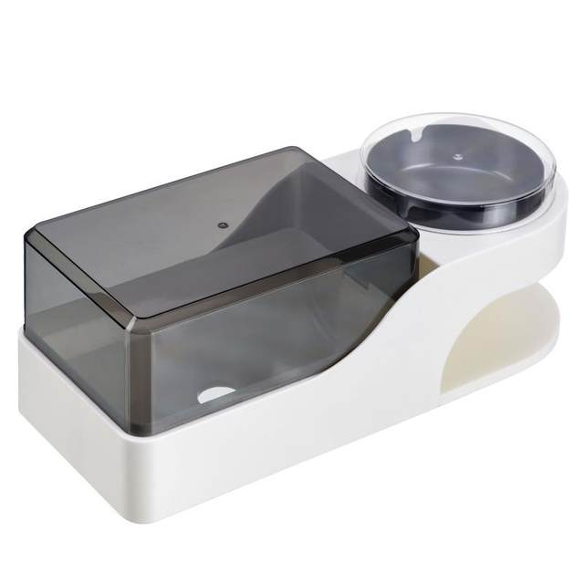 Paper towel box with ashtray rack is suitable for household use, no toilet hole, waterproof paper roll paper, paper, storage rack for pipe, storage room