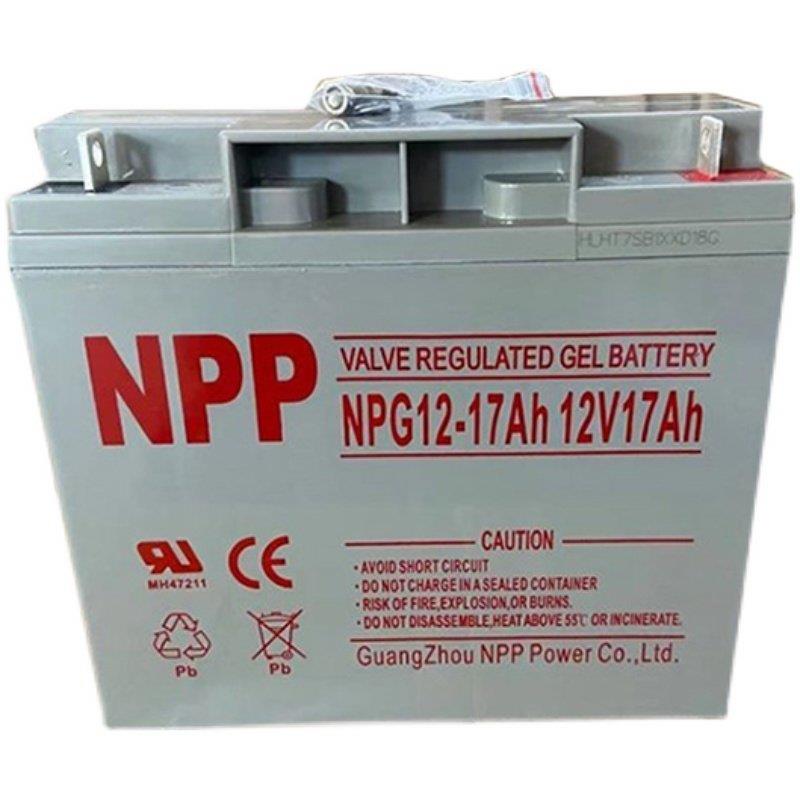 NPP蓄电池NPG12V17AH/12V24AH/12V38AH12V55AH太阳能基站胶体 - 图3