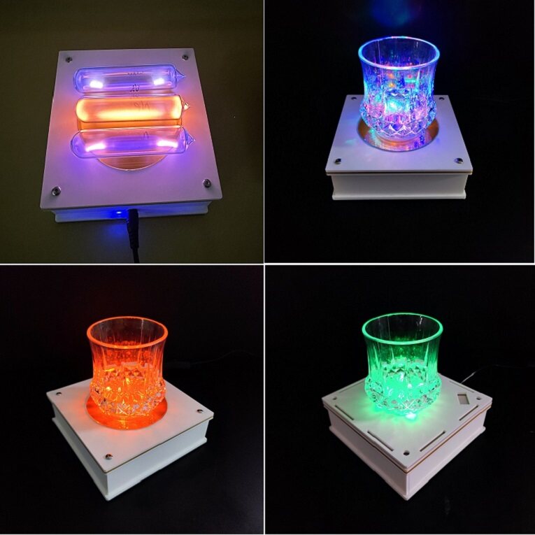 特斯拉线圈 隔空点灯专用 神奇杯子 魔术道具 创意灯台 科技玩具,淘宝优惠券,粉丝福利购,淘宝优惠卷