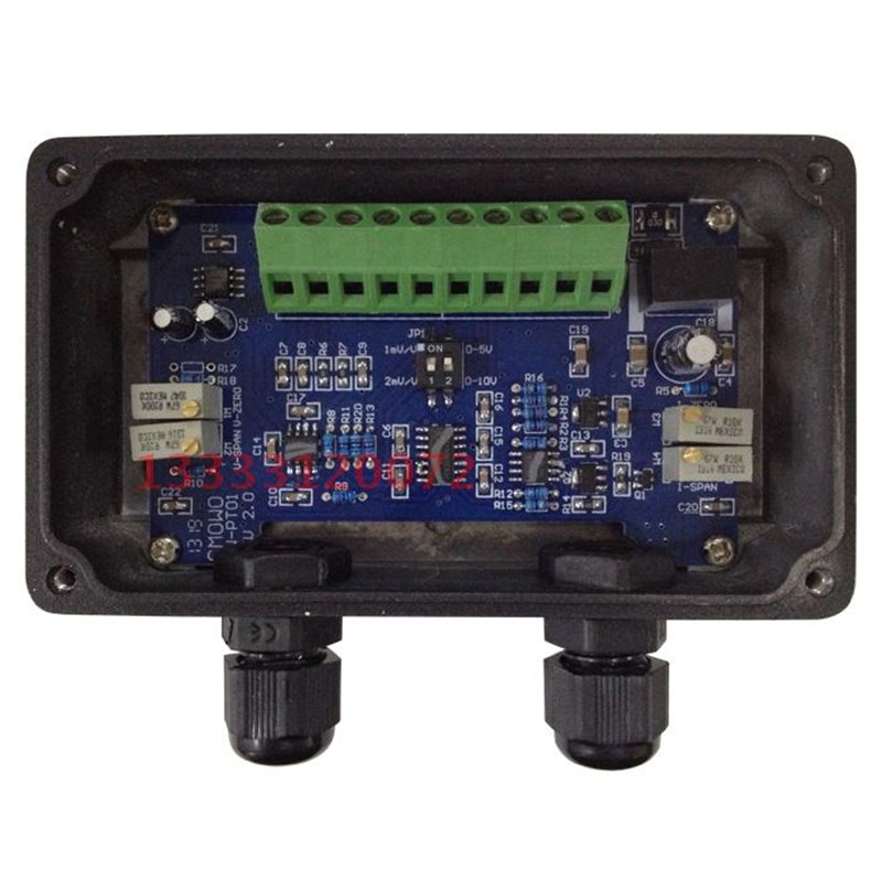 称重变送器RW-PT01A高精度电子秤PLC信号转换控0-5v/0-10V/4-20MA - 图2