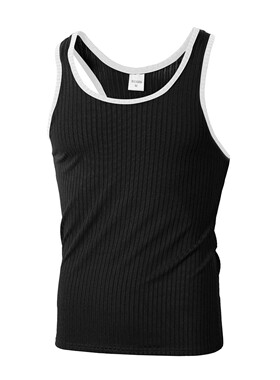 Men s Sleeveless Muscle Tank Tops with Racerback Design for