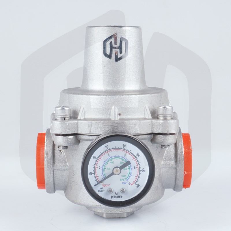 Household tap water meter front branch pipe pressure reducing valve 304 stainless steel electric water heater solar adjustable pressure regulator valve