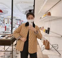  Idle Autumn Winter New Cotton Lantern Core Flip neckline Coat Woman Hugh Jacket Mans lower single?What about the United?The hospitality of the teas?To be served with a