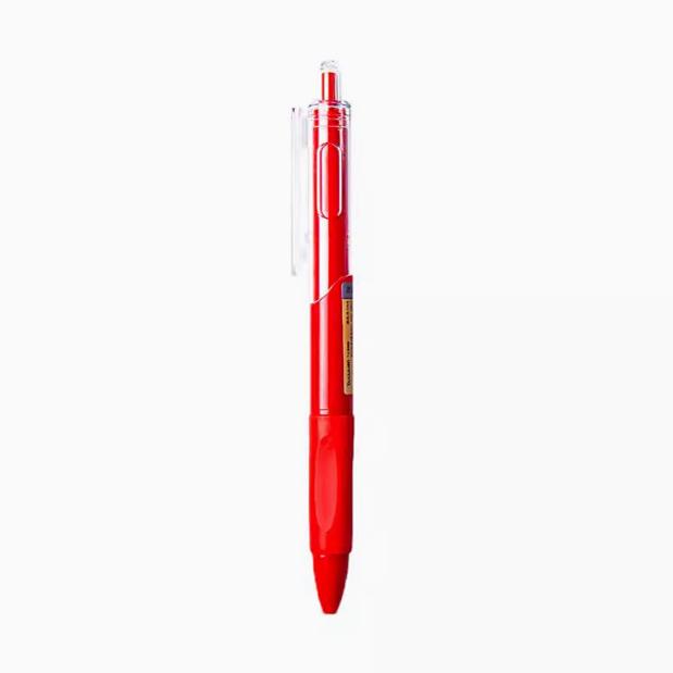 The red pen is specially designed for students to brush up questions and for veterans to correct them.