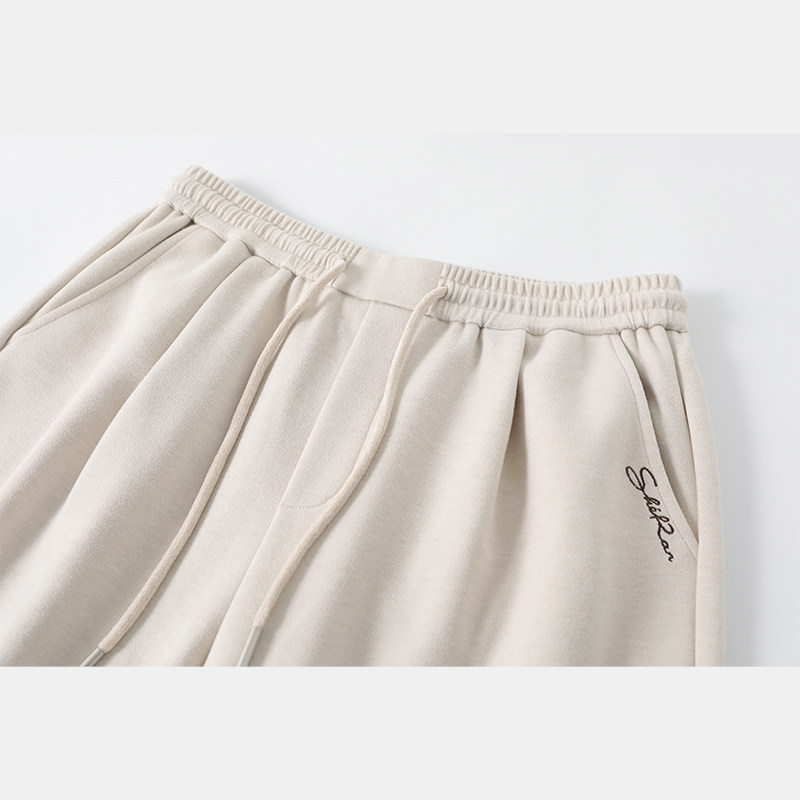 时然大码微胖MM24年冬季新款时尚显瘦遮肉韩系撞色腰长款休闲裤,淘宝优惠券,粉丝福利购,淘宝优惠卷