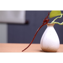 Purple Sandalwood Hairpin Hairpin Woman 100 Hitch Disc Hair Hanfu Brief Retro Lover Mid-Autumn Gift Ancient Wind Wood Hairpin Plum Blossom