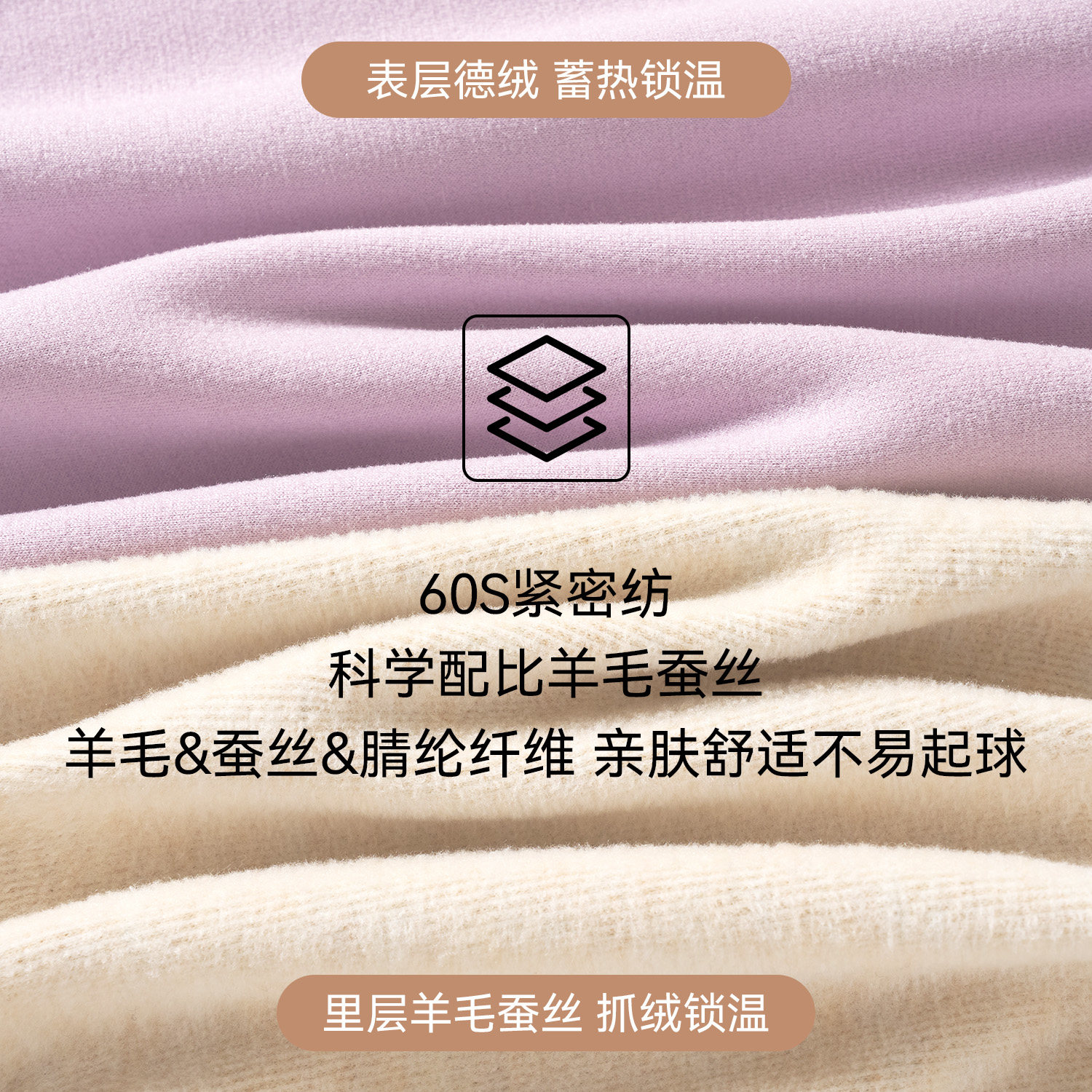 鸭鸭保暖内衣女加厚加绒德2025新款发热打底秋衣秋裤套装无痕冬季,淘宝优惠券,粉丝福利购,淘宝优惠卷