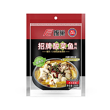 【6元/袋】饭巢麻辣酸菜鱼调料250g[3元优惠券]-寻折猪