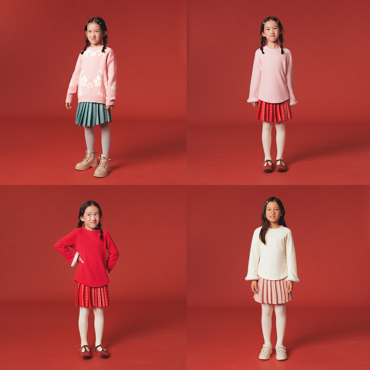 allblu幼岚儿童裙子女童百褶裙冬季生日公主裙时尚洋气半身裙短裙,淘宝优惠券,粉丝福利购,淘宝优惠卷