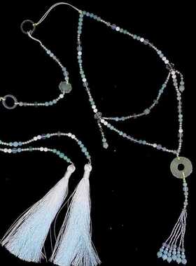 新中式国风配饰品明制天然石