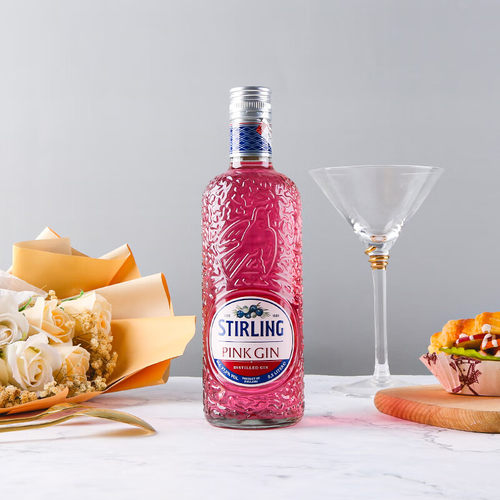 萨格利stirling荷兰原瓶进口伦敦干金酒杜松子酒洋酒调酒基酒 - 图0